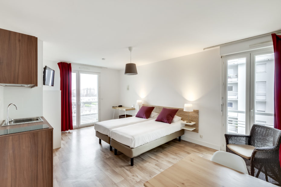 Appart hôtel Chambre Suite Junior Pau Victoria Garden