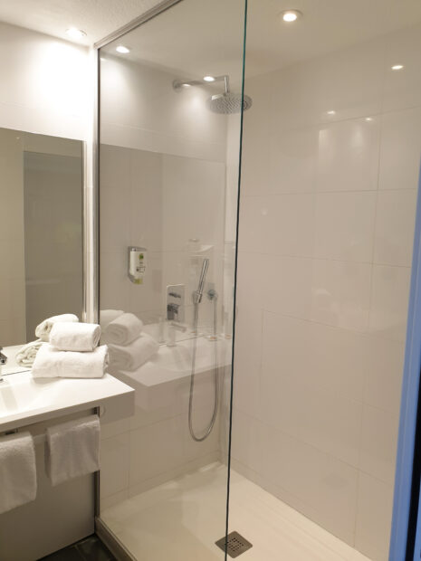Chambre d'hôtel à Bordeaux - Salle de bain Studio Lits Jumeaux Victoria Garden